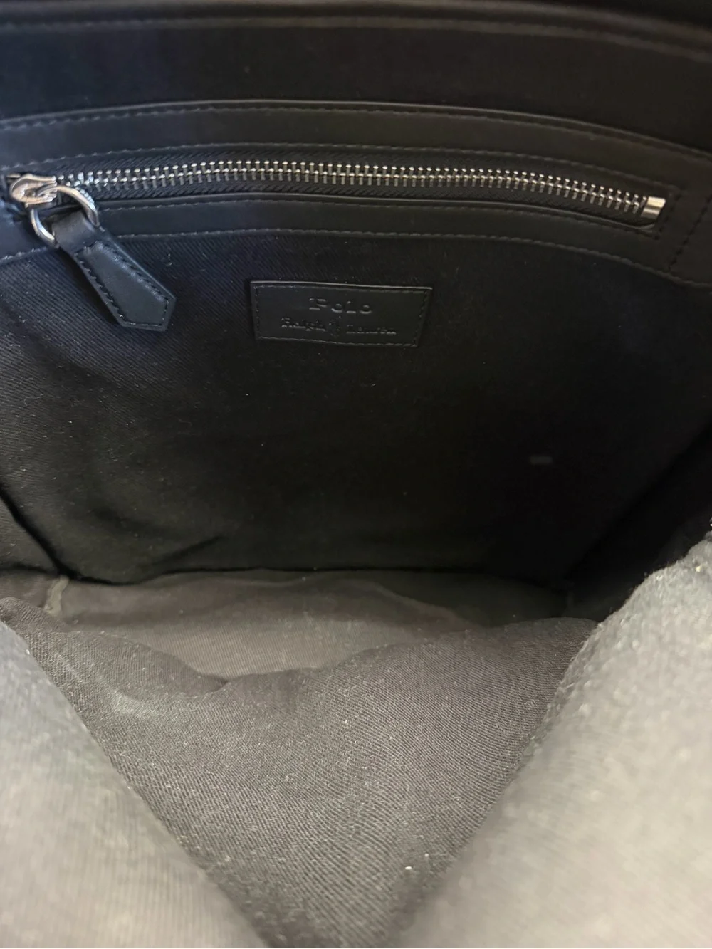 Polo Ralph Lauren Smooth Leather Backpack